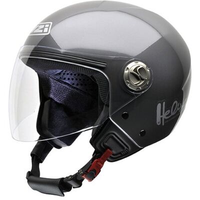 NZI Helix IV Metal capacete de moto, cor antracite, tamanho 57 (M) NZI Helix IV Metal capacete de moto, cor antracite, tamanho 57 (M)