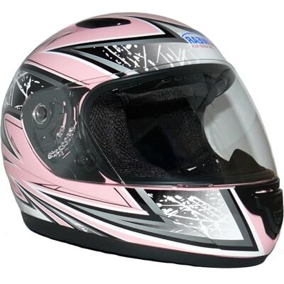 protectWEAR Capacete de moto para crianças rosa SA03-PK S protectWEAR Capacete de moto para crianças rosa SA03-PK S
