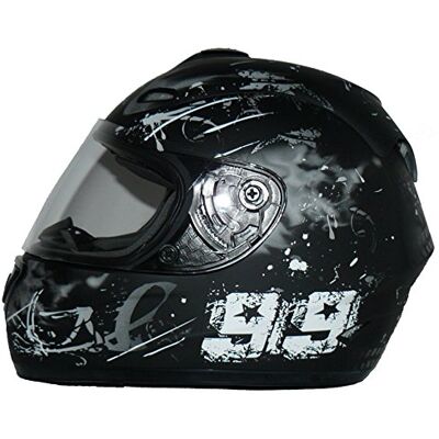 ProtectWEAR - FS-801 Design 99 - Matte Black - Helmet ProtectWEAR - FS-801 Design 99 - Matte Black - Helmet