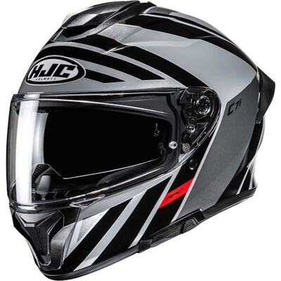 HJC , Capacete de motocicleta integral C71 FABER Grey Black MC5, L HJC , Capacete de motocicleta integral C71 FABER Grey Black MC5, L