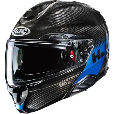 HJC , Capacete de motocicleta modular RSJFS 91 CARBON ELIG Blue Carbon MC2, L HJC , Capacete de motocicleta modular RSJFS 91 CARBON ELIG Blue Carbon MC2, L