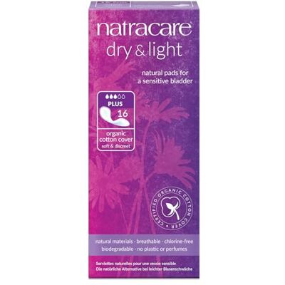 natracare Napture Seco e Light Think Hygienic Plus X16 unidades natracare Napture Seco e Light Think Hygienic Plus X16 unidades