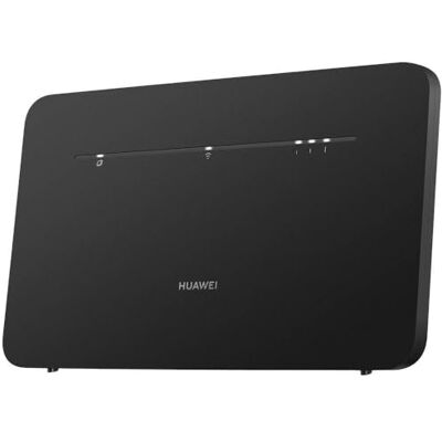 Huawei B535 4G LTE Router 3Pro (Cat.7, 4G LTE a 300 Mbit/s (download), 100 Mbit/s (carregamento), WiFi de 300 Mbps (2,4 GHz) 867 Mbps (5 GHz), 4 x Gigabbit it LAN), Preto Huawei B535 4G LTE Router 3Pro (Cat.7, 4G LTE a 300 Mbit/s (download), 100 Mbit/s (carregamento), WiFi de 300 Mbps (2,4 GHz) 867 Mbps (5 GHz), 4 x Gigabbit it LAN), Preto