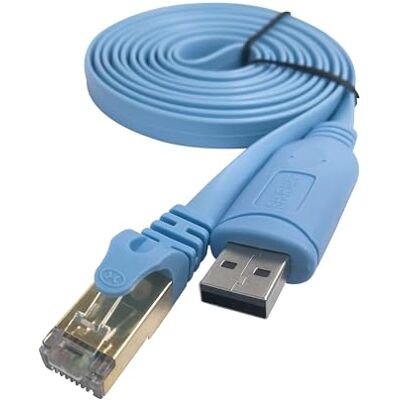 DSD TECH SH-RJ45P Cabo de USB para Consola com Chip PL2303GT para Switches Cisco Routers 1,8M / 5,9FT DSD TECH SH-RJ45P Cabo de USB para Consola com Chip PL2303GT para Switches Cisco Routers 1,8M / 5,9FT