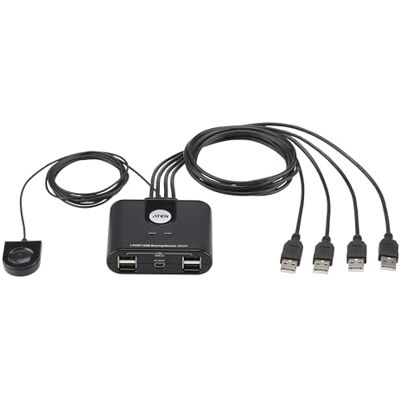 Aten US424-AT Hub USB, preto Aten US424-AT Hub USB, preto