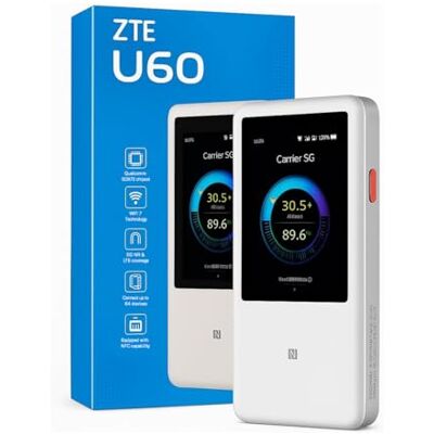 ZTE U60 Mobiler Hotspot Router 5g Wifi Wei? (U60) ZTE U60 Mobiler Hotspot Router 5g Wifi Wei? (U60)