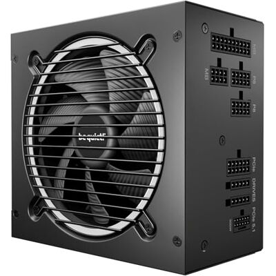 be quiet! Pure Power 13 M 550W Fonte de alimentação, eficiência 80 Plus® Gold, ATX 3.1, Compatível com GPU PCIe 5.1, Ventilador semipassivo de 120 mm, construção semipassiva be quiet! Pure Power 13 M 550W Fonte de alimentação, eficiência 80 Plus® Gold, ATX 3.1, Compatível com GPU PCIe 5.1, Ventilador semipassivo de 120 mm, construção semipassiva