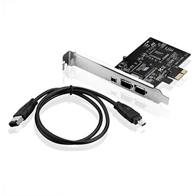 SIENOC PCIe 6 pinos PCI-Express FIREWIRE 400 IEEE 1394 Card for Win 8 SIENOC PCIe 6 pinos PCI-Express FIREWIRE 400 IEEE 1394 Card for Win 8