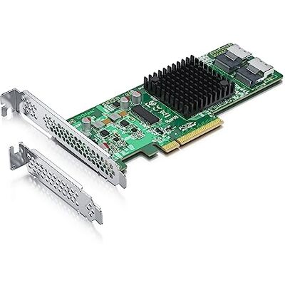 10Gtek Placa Controladora HBA RAID SAS/SATA PCI Express Interna, Chip SAS2008, X8, 6Gb/s, Igual ao SAS 9211-8I 10Gtek Placa Controladora HBA RAID SAS/SATA PCI Express Interna, Chip SAS2008, X8, 6Gb/s, Igual ao SAS 9211-8I