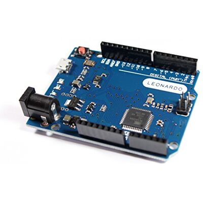 Paradisetronic.com Leonardo Placa de desenvolvimento com ATmega32U4, 5 V, 16 MHz, 100% compatível com Arduino Paradisetronic.com Leonardo Placa de desenvolvimento com ATmega32U4, 5 V, 16 MHz, 100% compatível com Arduino