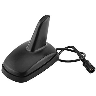 Qiilu Antena carro tubo de aleta forma de teto de carros AM AM rádio FM antena de estilo desportivo Qiilu Antena carro tubo de aleta forma de teto de carros AM AM rádio FM antena de estilo desportivo