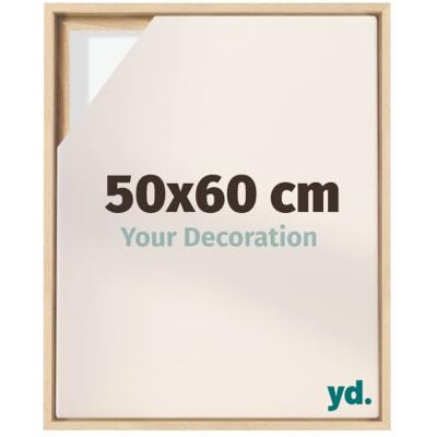 yd. Moldura flutuante 50 x 60 cm, moldura para tela, MDF Lyon Moldura flutuante para telas, adequada para telas de até 2 cm de espessura, sem painel traseiro ou vidro, Made in Holland yd. Moldura flutuante 50 x 60 cm, moldura para tela, MDF Lyon Moldura flutuante para telas, adequada para telas de até 2 cm de espessura, sem painel traseiro ou vidro, Made in Holland
