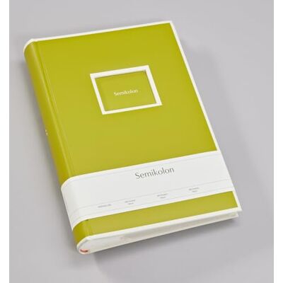 Semikolon Álbum de 300 bolsos 22,5 x 32,8 cm 100 páginas de cor creme, para 300 fotos de 10 x 15 matcha verde claro Semikolon Álbum de 300 bolsos 22,5 x 32,8 cm 100 páginas de cor creme, para 300 fotos de 10 x 15 matcha verde claro