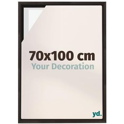 yd. Armação flutuante 70 x 100 cm carvalho escuro moldura para tela MDF Armação flutuante para telas, adequada para telas de até 2 cm de espessura, sem painel traseiro ou vidro, Made in Holland yd. Armação flutuante 70 x 100 cm carvalho escuro moldura para tela MDF Armação flutuante para telas, adequada para telas de até 2 cm de espessura, sem painel traseiro ou vidro, Made in Holland