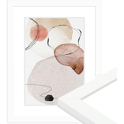 WANDStyle Molduras para fotos 30 x 40 cm moderno, moldura branca para quadro e poster, molduras para quadros 40 x 30 cm, moldura para fotos de madeira, suporte de parede, Picture Frame H430 Made in Marcos para cuadros 40x30 cm, Marco fotos madera, Porta WANDStyle Molduras para fotos 30 x 40 cm moderno, moldura branca para quadro e poster, molduras para quadros 40 x 30 cm, moldura para fotos de madeira, suporte de parede, Picture Frame H430 Made in Marcos para cuadros 40x30 cm, Marco fotos madera, Porta