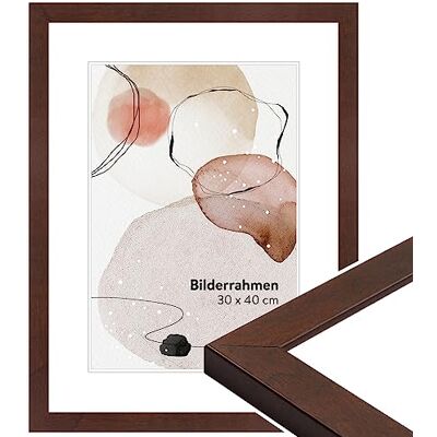 WANDStyle Molduras de fotos A4 modernas, moldura de nogueira para quadro e poster, molduras para quadros 21 x 30 cm, moldura para fotos A4 madeira, suporte para retratos de parede, Picture Frame H430 Marcos para cuadros 30x21 cm, Marco fotos A4 madera, WANDStyle Molduras de fotos A4 modernas, moldura de nogueira para quadro e poster, molduras para quadros 21 x 30 cm, moldura para fotos A4 madeira, suporte para retratos de parede, Picture Frame H430 Marcos para cuadros 30x21 cm, Marco fotos A4 madera,