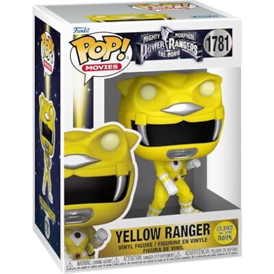 Funko Pop! Filmes: Mighty Morphin Power Rangers Yellow Ranger Funko Pop! Filmes: Mighty Morphin Power Rangers Yellow Ranger