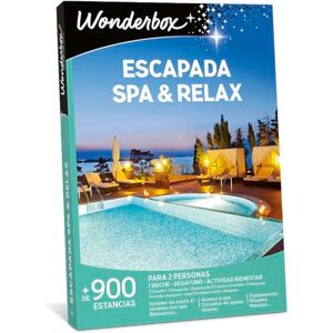 WONDERBOX Caixa de presente ESCAPADA SPA & Relax 1.000 hotéis para duas pessoas WONDERBOX Caixa de presente ESCAPADA SPA & Relax 1.000 hotéis para duas pessoas