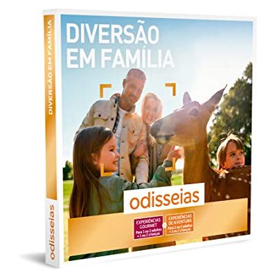 ODISSEIAS Caixa de presente diversão em família experiência de aventura ou Gourmet para 1 ou 2 adultos 1 ou 2 crianças ODISSEIAS Caixa de presente diversão em família experiência de aventura ou Gourmet para 1 ou 2 adultos 1 ou 2 crianças