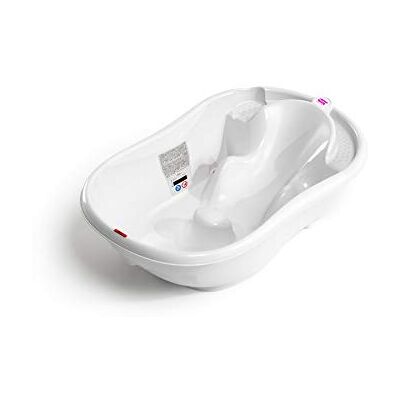 OKBABY Onda Banheira com design ergonómico para bebés de 0 a 12 meses branco OKBABY Onda Banheira com design ergonómico para bebés de 0 a 12 meses branco
