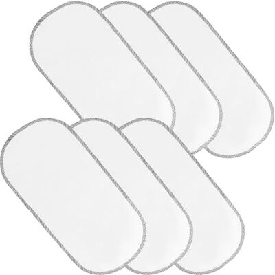 LWMLWM 6 Peças de Forros Impermeáveis para Troca de Fraldas, Unidades de Trocadores Portáteis de Algodão Puro Impermeável Trocador Reutilizável Trocador de Fraldas (76 x 152 cm) LWMLWM 6 Peças de Forros Impermeáveis para Troca de Fraldas, Unidades de Trocadores Portáteis de Algodão Puro Impermeável Trocador Reutilizável Trocador de Fraldas (76 x 152 cm)