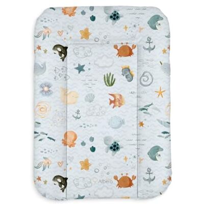 Mitac Muda-fraldas suave caranguejo e amigos 70 × 50 cm Plano, prático e leve Fácil de limpar Mitac Muda-fraldas suave caranguejo e amigos 70 × 50 cm Plano, prático e leve Fácil de limpar