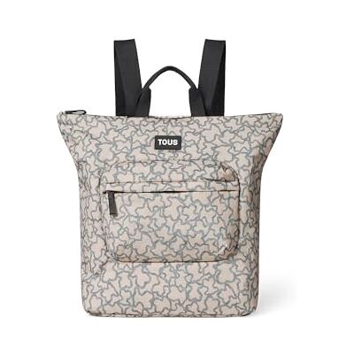 TOUS Mala / mochila de maternidade com trocador de viagem Kaos, 100% poliéster, Bege, Tamanho único, casual, maternidade TOUS Mala / mochila de maternidade com trocador de viagem Kaos, 100% poliéster, Bege, Tamanho único, casual, maternidade