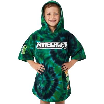 Minecraft Toalhas de banho e piscina Creeper toalha de praia com capuz para crianças poncho trocador infantil adolescente Gamer presentes (multi Tie Dye, 6-9 anos) Minecraft Toalhas de banho e piscina Creeper toalha de praia com capuz para crianças poncho trocador infantil adolescente Gamer presentes (multi Tie Dye, 6-9 anos)