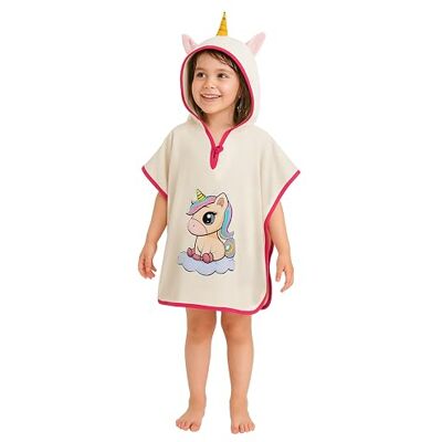 LAYNENBURG Poncho de banho premium crianças com capuz 100 % algodão OEKO TEX bebé meninos meninas toalha poncho LAYNENBURG Poncho de banho premium crianças com capuz 100 % algodão OEKO TEX bebé meninos meninas toalha poncho