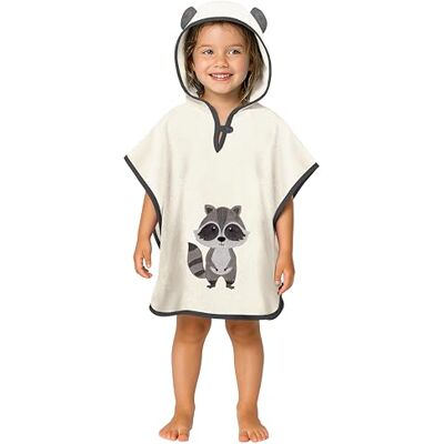 LAYNENBURG Premium poncho de banho para crianças com capuz 100% algodão OEKO TEX toalha poncho para bebés, meninos e meninas LAYNENBURG Premium poncho de banho para crianças com capuz 100% algodão OEKO TEX toalha poncho para bebés, meninos e meninas