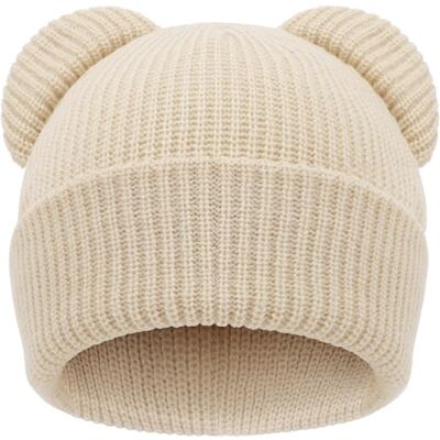 DRESHOW Gorro de Bebê Beanie Inverno Bebês bebês de Malha Macia Orelhas de Urso Adoráveis Chapéu para Crianças Meninos Meninas Gorro Quente Beanies para 0-24 Meses DRESHOW Gorro de Bebê Beanie Inverno Bebês bebês de Malha Macia Orelhas de Urso Adoráveis Chapéu para Crianças Meninos Meninas Gorro Quente Beanies para 0-24 Meses