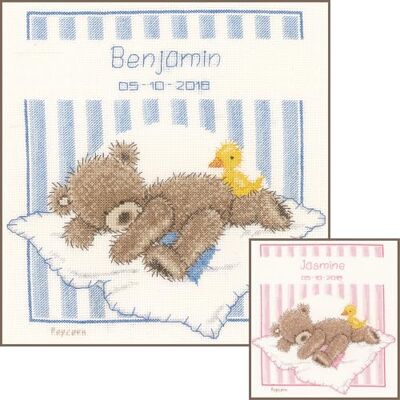 Vervaco Kit Ponto de cruz bebé nascimento presentes DIY completo palomitas nascimento criativo artesanato criatividade adultos decoração parede bordar kit iniciantes ca. 20x23cm Cross Stitch Vervaco Kit Ponto de cruz bebé nascimento presentes DIY completo palomitas nascimento criativo artesanato criatividade adultos decoração parede bordar kit iniciantes ca. 20x23cm Cross Stitch
