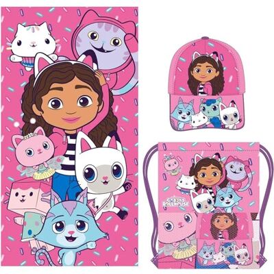 CERDÁ LIFE'S LITTLE MOMENTS Toalha de banho Gabby's Dollhouse rosa marca: Gabby's Dollhouse EAN: 8445484488524 CERDÁ LIFE'S LITTLE MOMENTS Toalha de banho Gabby's Dollhouse rosa marca: Gabby's Dollhouse EAN: 8445484488524