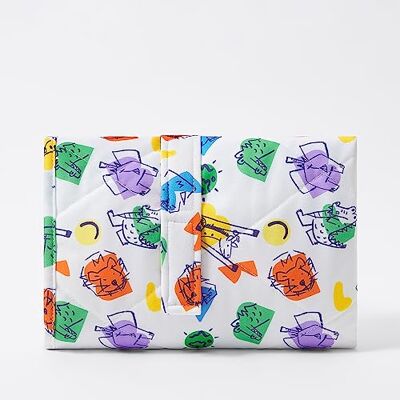 Mitac trocador bebé portátil acolchoado, trocador de viagem dobrável Trocador de bebé portátil e dobrável, ideal para viagens e mudanças de fraldas fora de casa. Prático Mitac trocador bebé portátil acolchoado, trocador de viagem dobrável Trocador de bebé portátil e dobrável, ideal para viagens e mudanças de fraldas fora de casa. Prático