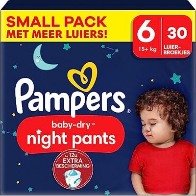 Pampers Baby Dry Night Pants Tamanho 6 Pacote pequeno 30 unidades 15 kg Pampers Baby Dry Night Pants Tamanho 6 Pacote pequeno 30 unidades 15 kg