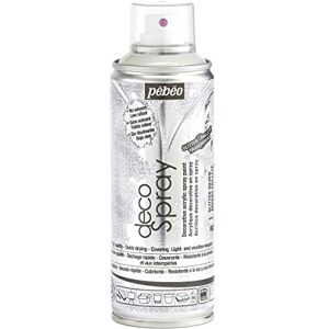 Pebeo - DecoSpray - Brilho prateado - 200 ml - Tinta spray Pebeo - DecoSpray - Brilho prateado - 200 ml - Tinta spray