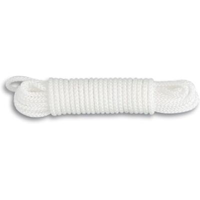 Chapuis – Corda de polipropileno entrançada (Resistência à quebra indicativa, 290 kg, diâmetro 5 mm, comprimento 10 m branco Chapuis – Corda de polipropileno entrançada (Resistência à quebra indicativa, 290 kg, diâmetro 5 mm, comprimento 10 m branco