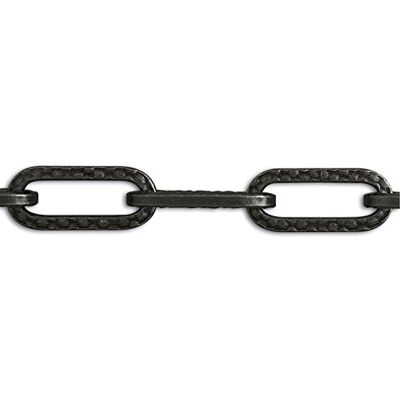 Chapuis Corrente decoração sem fios (aço carga de trabalho indicative, preto, 25 m/Ø 2 mm Chapuis Corrente decoração sem fios (aço carga de trabalho indicative, preto, 25 m/Ø 2 mm
