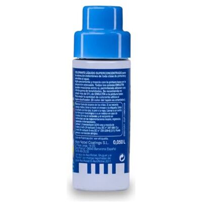 Bruguer Emultín Corante líquido super concentrado para tintas e vernizes, azul firmamento 50 ml Bruguer Emultín Corante líquido super concentrado para tintas e vernizes, azul firmamento 50 ml