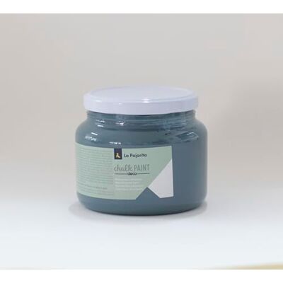 La Pajarita 104291 Pintura para decoração e DIY, Chalk, 1, azul (Midnight Blue) La Pajarita 104291 Pintura para decoração e DIY, Chalk, 1, azul (Midnight Blue)