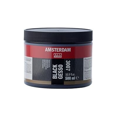 Amsterdam Grounds Gesso Preto 500 ml Amsterdam Grounds Gesso Preto 500 ml