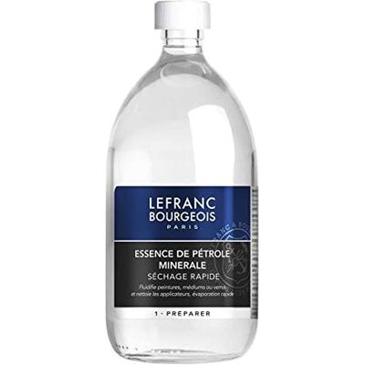Essência de petróleo Lefranc Bourgeois 1l - Materiais artísticos Essência de petróleo Lefranc Bourgeois 1l - Materiais artísticos