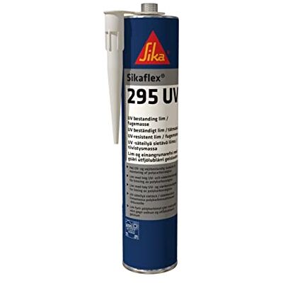 SIKA Cure UV Flex 295i, cartucho, 300 ml, preto, SIKA Cure UV Flex 295i, cartucho, 300 ml, preto,