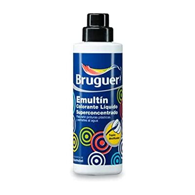 Bruguer Emultín Corante líquido superconcentrado para tintas e vernizes, preto 50 ml Bruguer Emultín Corante líquido superconcentrado para tintas e vernizes, preto 50 ml