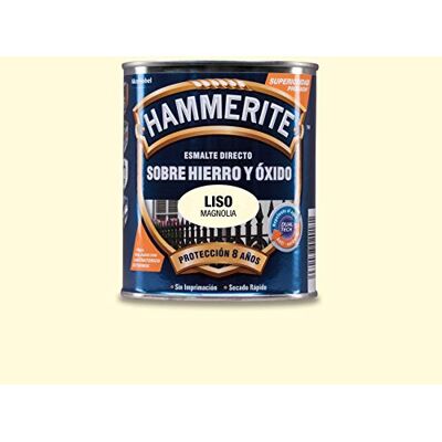 Hammerite Esmalte liso brilhante, magnólia 750 ml (embalagem de 1) Hammerite Esmalte liso brilhante, magnólia 750 ml (embalagem de 1)