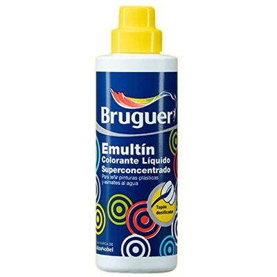 Bruguer Emultín Corante líquido super concentrado para tintas e vernizes amarelo-limão 50 ml Bruguer Emultín Corante líquido super concentrado para tintas e vernizes amarelo-limão 50 ml
