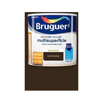 Bruguer Acrylic Multisuperfície esmalte de água acetinado castanho toscana 250 ml Bruguer Acrylic Multisuperfície esmalte de água acetinado castanho toscana 250 ml