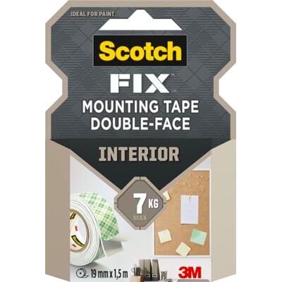 Scotch - Scotch Fix - 19mm x 1,5m - Fita de montagem Scotch - Scotch Fix - 19mm x 1,5m - Fita de montagem
