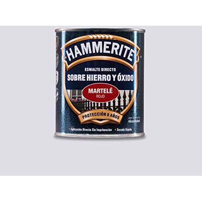 Hammerite Esmalte direto sobre ferro e óxido Martelé Vermelho 750 ml Hammerite Esmalte direto sobre ferro e óxido Martelé Vermelho 750 ml