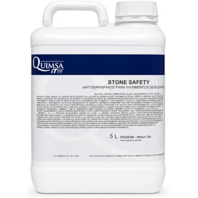 QUIMSA ITW Líquido antiderrapante para pavimentos Stone Safety 5 Lt QUIMSA ITW Líquido antiderrapante para pavimentos Stone Safety 5 Lt